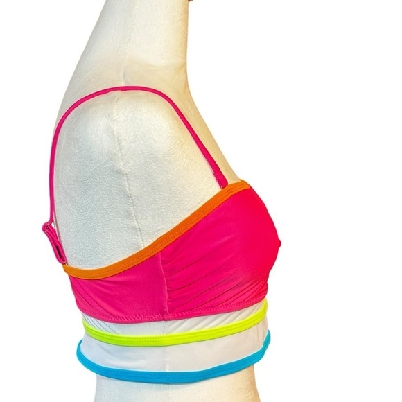 Longline Pullover Bikini Swim Top Small - Picture 3 of 4